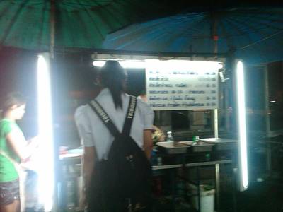 หน้าร้าน ที่ ร้านอาหาร สุกี้แห้ง สะพานเหลือง