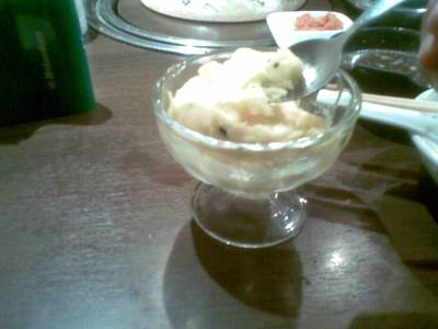 ไอศครีมเสาวรส <3 ที่ ร้านอาหาร Akiyoshi พระโขนง