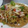 ปลาดุกฟูทอดใหม่ๆ กรอบอร่อย ที่ ร้านอาหาร บุญทอน (ส้มตำ)