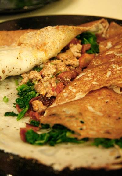DIY Crepe :P ที่ ร้านอาหาร Crepe & Co. Eight Thonglor