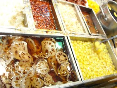 เต้าทึง ที่ ร้านอาหาร เช็งซิมอี๊ น้ำแข็งไส