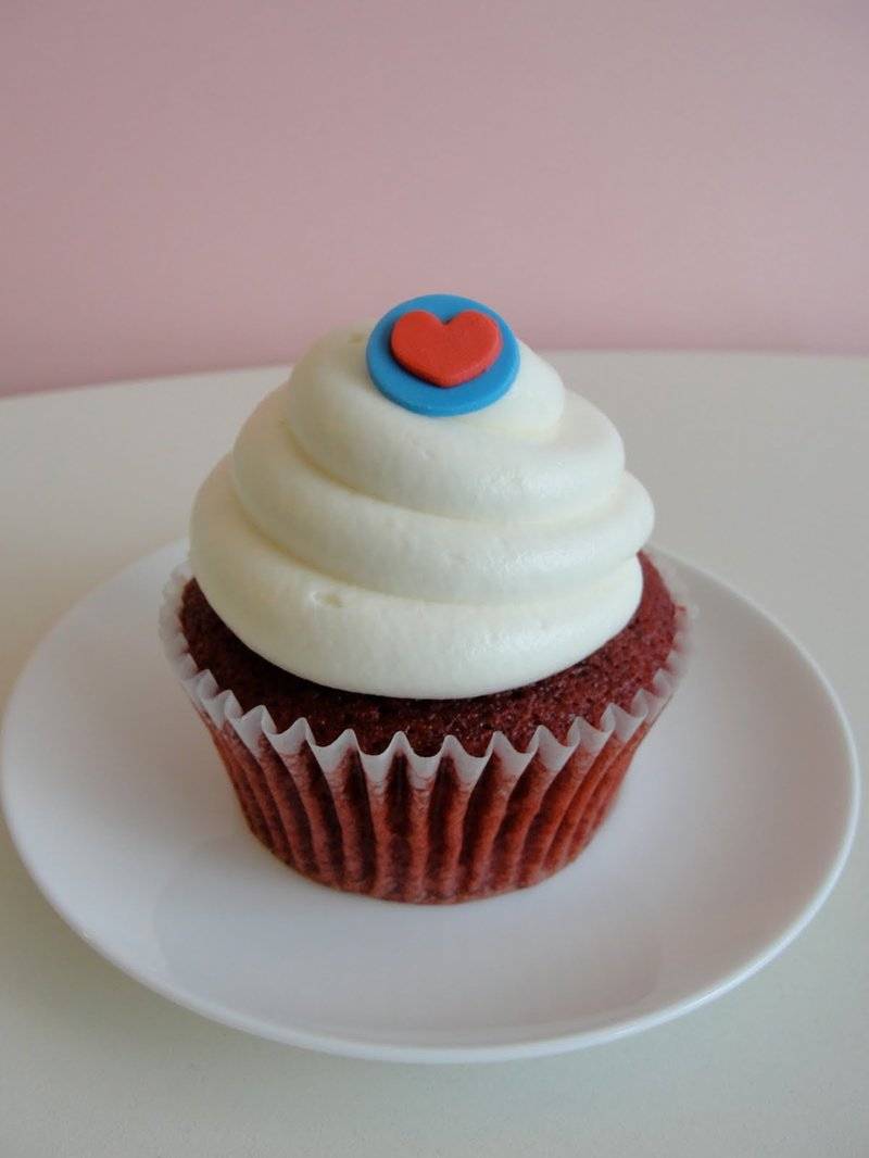 Red Velvet.JPG ที่ ร้านอาหาร Cupcake Love Siam Paragon