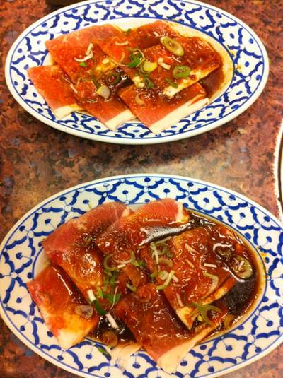 ชุดหมูอย่างเดียว ที่ ร้านอาหาร Rengaya