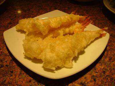 กุ้งเทมปุระ ที่ ร้านอาหาร Zen Buffet CentralWorld