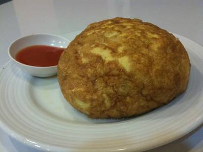 ไข่ฟูปู ที่ ร้านอาหาร ครัวอัปษร สาขา 2 (เสาชิงช้า)