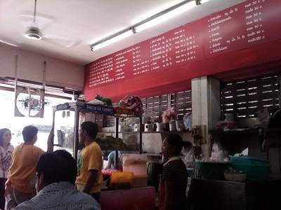 รัานวัฒนา ที่ ร้านอาหาร วัฒนาพานิช ก๋วยเตี๋ยวเนื้อ