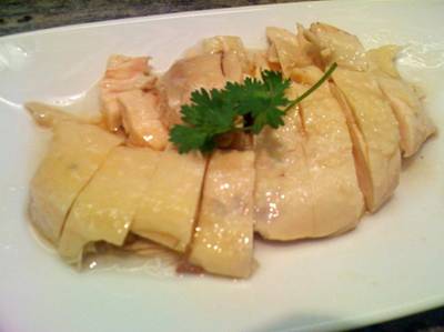 ไก่แช่เหล้า ที่ ร้านอาหาร Hongmin ฮองมิน เซ็นทรัลปิ่นเกล้า