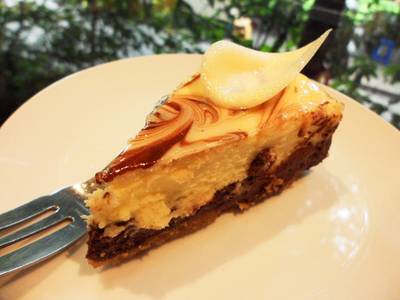 Marble Cheesecake อร่อยมากมายค่ะ ที่ ร้านอาหาร บ้านพระอาทิตย์