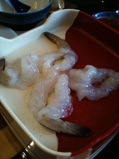 คุณกุ้งก่อนแปลงร่าง ที่ ร้านอาหาร MK Gold ศาลาแดง