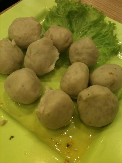 ลูกชิ้นปลา ที่ ร้านอาหาร เจียงลูกชิ้นปลา Fortune Tower