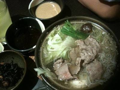 เซตชาบู ของเพื่อน ที่ ร้านอาหาร Wasabi Esplanade