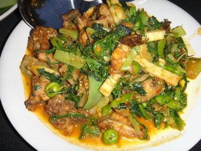 คั่วแค ที่ ร้านอาหาร เฮือนสุนทรี เวชานนท์