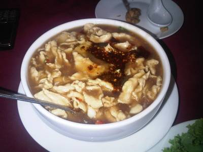 หมูสไลด์ ที่ ร้านอาหาร Top Menu (ย่าง เส็ง ทั่ง) สุขุมวิท 24