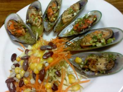 หอยแมงภู่พริกไทยดำ เมนูใหม่ ที่ ร้านอาหาร T&N Steak House