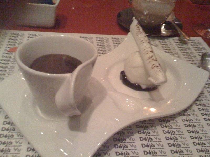 Chocolate Lava ที่ ร้านอาหาร Déjà Vu