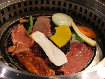 ชุดปิ้งย่าง ที่ ร้านอาหาร Miyabi Japanese Buffet The Mall ท่าพระ