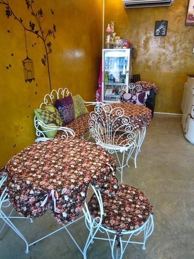 ภายในร้านค่ะ ที่ ร้านอาหาร Amour De Fondue