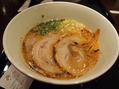 Tonkotsu Chashumen ที่ ร้านอาหาร Chabuton Central World