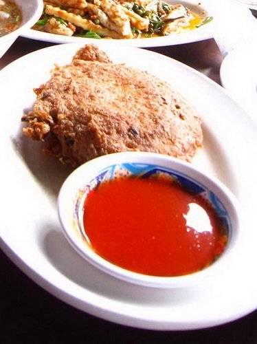 ไข่เจียว ที่ ร้านอาหาร ติ๊กโภชนา