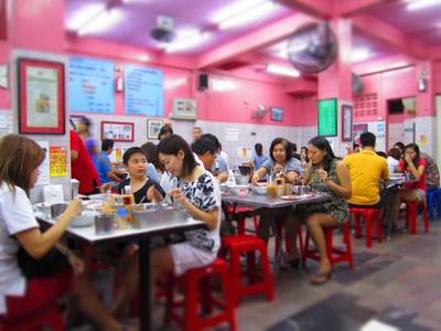 ภายในร้าน ที่ ร้านอาหาร เซี๊ยะ ก๋วยเตี๋ยวเป็ด
