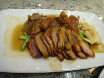 เป็ดย่างและหมูแดง ที่ ร้านอาหาร Hongmin ฮองมิน เซ็นทรัลปิ่นเกล้า