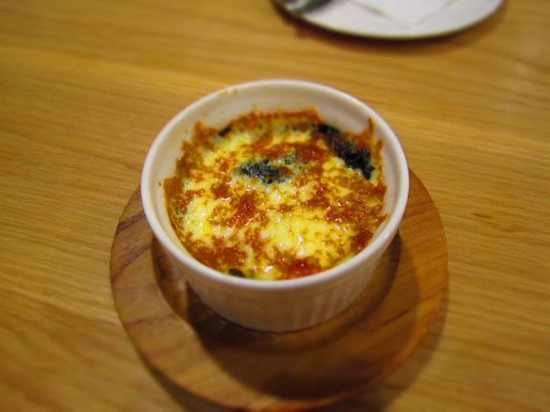 ผักโขมอบชีส ที่ ร้านอาหาร On the table tokyo café Central World