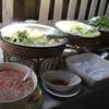 โซนตักผักอันลิมิเตด ที่ ร้านอาหาร ครัวเบญจรงค์อาหารอิสลาม