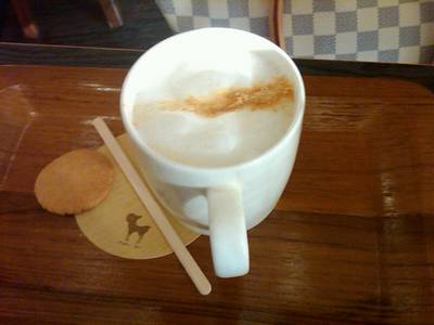 horlicks latte ที่ ร้านอาหาร After You Dessert Cafe J Avenue