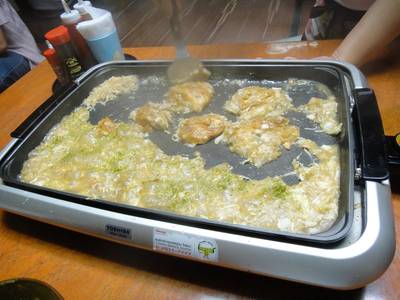 มอนจายากิ Monjya Yaki ที่ ร้านอาหาร Don Don