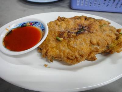 ไข่เจียวหมูสับ ที่ ร้านอาหาร ติ๊กโภชนา