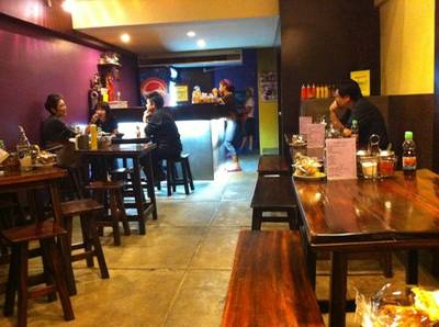 บรรยากาศภายในร้าน ที่ ร้านอาหาร คุณชาย