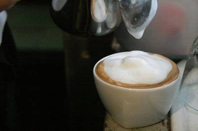 ร้านกาแฟบ้านหอมกลิ่นดาว ที่ ร้านอาหาร บ้านหอมกลิ่นดาว