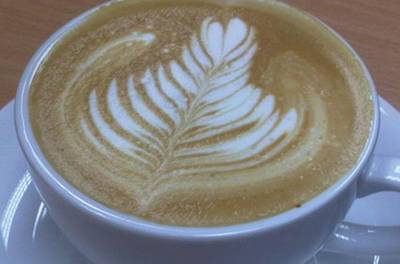 ร้านกาแฟบ้านหอมกลิ่นดาว ที่ ร้านอาหาร บ้านหอมกลิ่นดาว