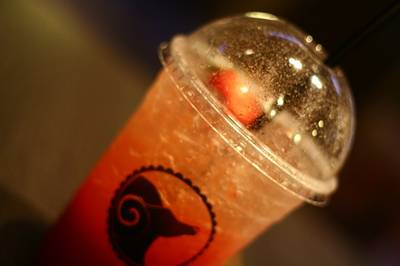 อันนี้เป็นสตอเบอรรี่โซดาค่ะ ที่ ร้านอาหาร After You Dessert Cafe J Avenue