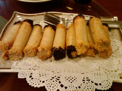 เผือกทอด ของหวาน ที่ ร้านอาหาร ปักกิ่ง สุขุมวิท 26 (เหล่าซานตง)