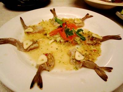 กุ้งแช่น้ำปลา จัดจานซะน่ากิน! ที่ ร้านอาหาร สตูเฟ่