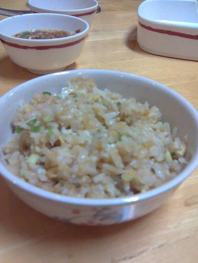 ข้าวกระเทียม ที่ ร้านอาหาร Shimizu Shabu