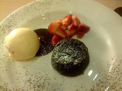 Chocolate Lava ที่ ร้านอาหาร After You Dessert Cafe J Avenue