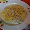 สปาเกตตี้คาร์โบนาร่า ที่ ร้านอาหาร Caruso Italian Food