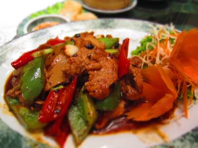 เนื้อน้ำมันหอย (อย่าสั่ง) ที่ ร้านอาหาร Dynasty Centara Grand @ Central Plaza Ladprao