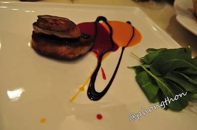 Foie gras ที่ ร้านอาหาร BACCO Restaurant & Wine Bar