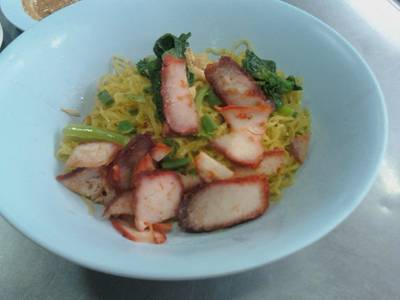 ราชาบะหมี่เกี๋ยวหมูแดง ที่ ร้านอาหาร ราชาบะหมี่เกี๊ยวหมูแดง