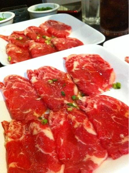 เนื้อ Ribeye ของ KUMA YAKINIKU ที่ ร้านอาหาร KUMA YAKINIKU
