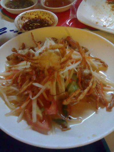 ส้มตำปูกรอบ - ตำไทยหวานจ้วบบบบบบ ที่ ร้านอาหาร ส้มตำปูม้าป้าประไพ