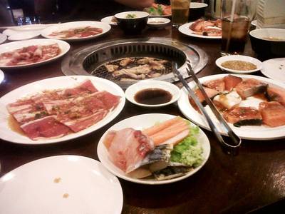 ภาพโดยรวม ที่ ร้านอาหาร Daichan Giants ยากินิกึ ไดจัง