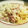 Spaghetti Cabonara ที่ ร้านอาหาร Fuji Coffee Shop