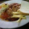 เมนูไก่อีกแล้ว ชอบกิน :) ที่ ร้านอาหาร T&N Steak House