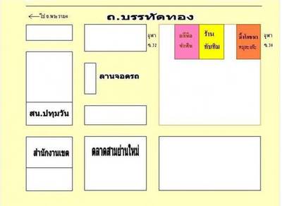 แผนที่ร้านครับ ที่ ร้านอาหาร ทับทิม