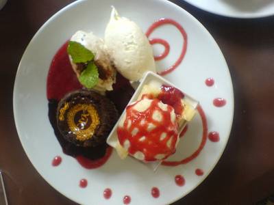 Kakao Lava Metl  ที่ ร้านอาหาร Kakao Chocolate Cafe'