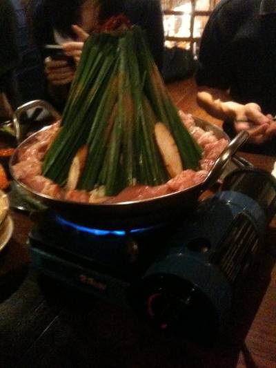 เกียวไคเค โชยุ ซุปโทรินาเบะ (หม้อไฟไก่ในน้ำซุปปลาแป้ง) ที่ ร้านอาหาร Nagiya Nihonmachi